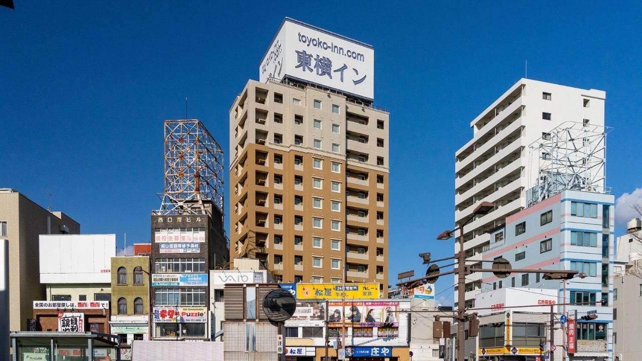 Toyoko Inn Okayama Eki Nishi Guchi Hiroba Zewnętrze zdjęcie